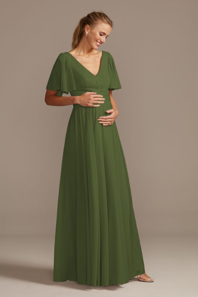 Buying a bridesmaid dress while outlet pregnant